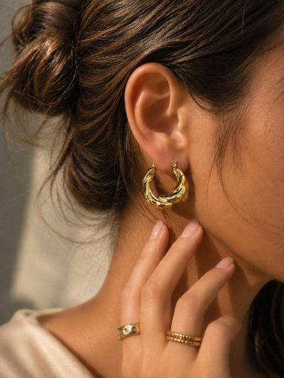 گوشوار پروفیل حلقه ای